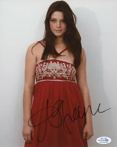 *SEXY* ASHLEY GREENE SIGNED 8x10 PHOTO #3 TWILIGHT ALICE CULLEN ACOA COA - Picture 1 of 2