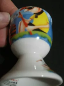 Taza de huevo Maxwell & Williams 19th Hole diseño de dibujos animados humorísticos de Sue Janson Golf - Imagen 1 de 6
