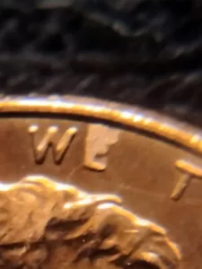 2011 P Lincoln Shield Cent Struck Thru Grease Missing E Of We - Picture 1 of 5