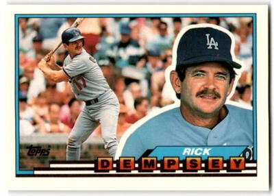1989 Topps Big #108 Rick Dempsey NM Near Mint Dodgers ID:43825 - Image 1 of 2