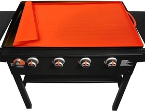 28" Reusable Silicone Griddle Mat for Blackstone Protective Cover Orange - Picture 1 of 1