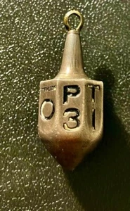 Seltener Vintage Sterling 925 Dreidel Anhänger. - Bild 1 von 4