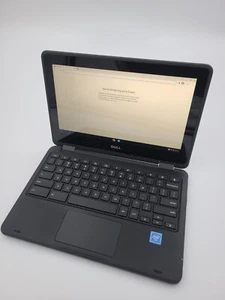 Dell Chromebook 11 3180 Celeron 4GB RAM 16GB SSD Chrome OS Touch Screen - Picture 1 of 8