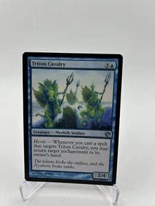MTG 2014 Triton Cavalry Creature Merfolk Soldier Journey Into Nyx 55 JOU Uncommo - Picture 1 of 2