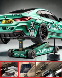 Adaptador de elevación de almohadilla de gato de goma BMW apto para E46 E90 E91 E92 X1 X3 X5 X6 F30 F31 - Imagen 1 de 6