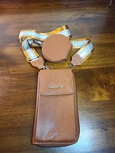Montana West Cross Body Phone Wallet & Coin purse Glitter Strap NWOT - Picture 1 of 14