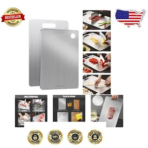 Knife-Friendly Medical Food Grade Cutting Board - Lightweight & Safe - 9x13.5 in - Picture 1 of 8