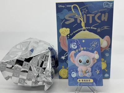 Miniso Top Toy Disney Stitch Eat Something Before Sleep - STRAWBERRY CONE - Image 1 of 4