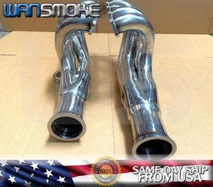 BIG BLOCK FOR CHEVY 427 454 396 502 BBC 6.5 7.0 7.4 TWIN TURBO MANIFOLD HEADER - Picture 1 of 11