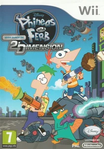 Wii Phineas & Ferb Quer durch die 2 Dimension / Across the Second Dimension EU m - Bild 1 von 1