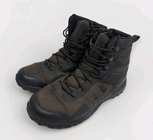 Under Armour Men's 11.5 Valsetz RTS 1.5 Tactical Boots Black 3021034-001 Zipper - Picture 1 of 10