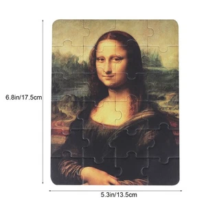 1Pc Fashion Jigsaw Kreatives Puzzle für Spaß Ölgemälde Puzzle für Erwachsene - Bild 1 von 12