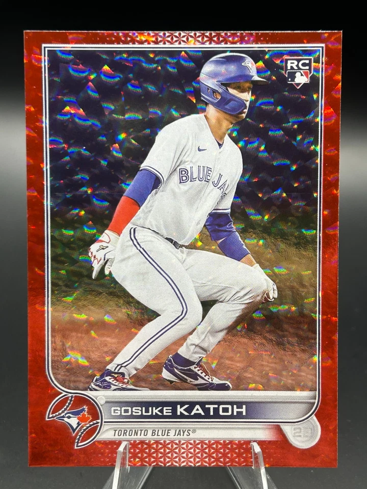 2022 Topps Update #US41 Gosuke Katoh Red Foil #/199 - Image 1 of 2