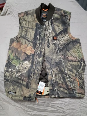 Chaleco aislante Walls Mossy Oak Breakup Country camuflaje Scentrex grande L Foto 1 de 4