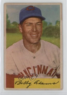 1954 Bowman Bobby Adams #108 - Image 1 of 2