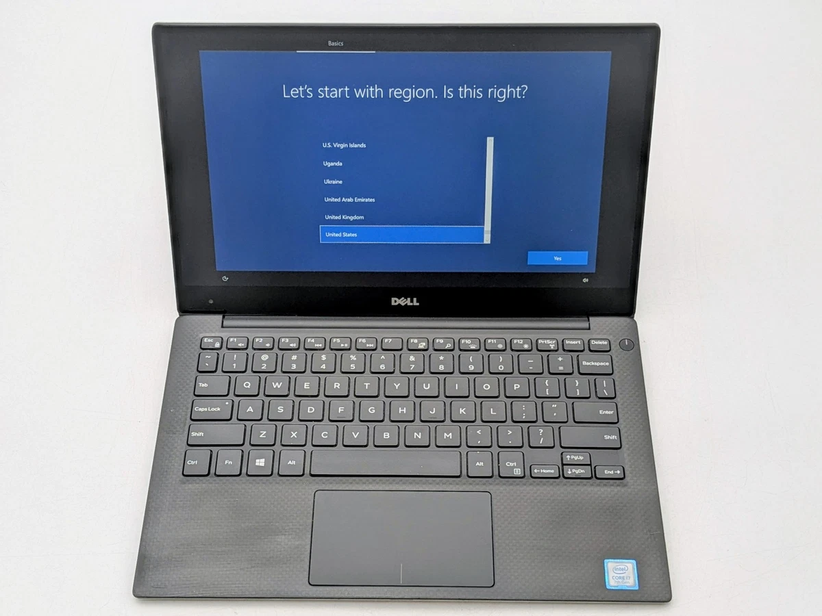 Dell XPS 13 9360 Intel Core i7 7th Gen. PC Laptops & Netbooks for