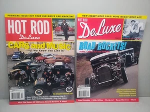 Revista HOT ROD DELUXE edición de estreno #1 y 2 Mike Ness, Ed Roth Rat Fink 1999 - Imagen 1 de 17