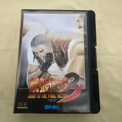 SNK NEO GEO Fatal Fury 3 Road to the Final Victory Garou Densetsu Japan NEOGEO - Image 1 of 4