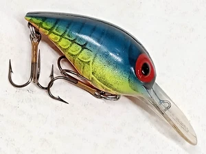 RARA ESCA VINTAGE STORM WIGGLE SOSPENSIONE VERRUCA PRE RAPALA BLU NATURALE CRAW CRAY - Foto 1 di 5