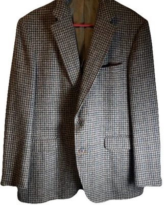 Corbin Mens Blazer Plaid Wool Jacket Sports Coat 40R  Preppy Mark Fore Strike - Image 1 of 4