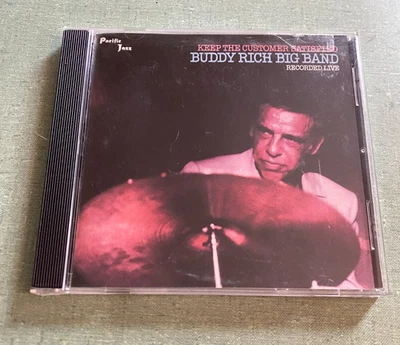 Buddy Rich Big Band Keep the Customer Satisfied CD 1970 Live Jazz - Ships Free Foto 1 de 4
