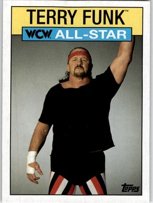 2016 Topps WWE Heritage #32 Terry Funk WCW/nWo All-Stars Foto 1 de 2