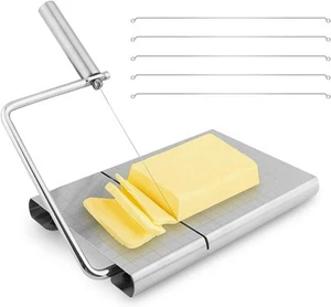 Affettatrice Formaggio in Acciaio Inox Multiuso 1", Argento - Foto 1 di 9
