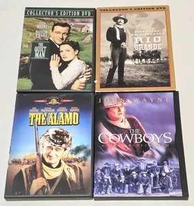 The Quiet Man, Rio Grande, The Alamo & The Cowboys DVD - John Wayne Lot - Bild 1 von 5