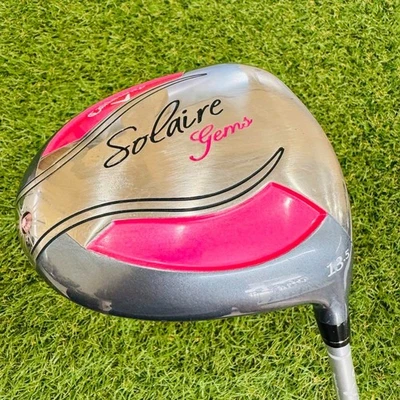 Ladies Callaway Solaire Club Set 1W 5W 6H 7i 9i Pw Sw PT 8pc RH Women Graphite - Image 1 of 4