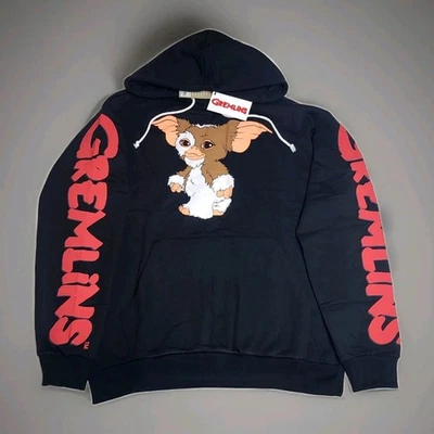 Gremlins Herren Kapuzen-Pullover mit Gremlins-Motiv Baumwoll-Hoody RE:COVERED X  - Bild 1 von 4