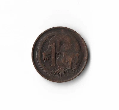 1966 Australia - 1 Cent - 726 - Bronze - 2.5g - Image 1 of 2