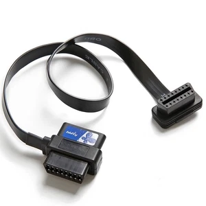 OBD II 16 Pin Splitter Extension Cable Adapter 1 Male 2 Female 2FT - Foto 1 di 5