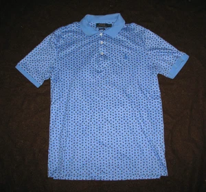 Men's (M) POLO RALPH LAUREN Polo/ Golf PONY Shirt (Paisley/ Polka Dots) - Picture 1 of 4