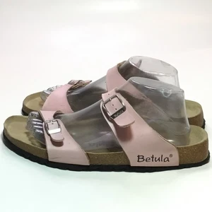 Birkenstock Betula Damen 10 41 Vegan Rosa Riemchenfußbett Hippie Bequem - Bild 1 von 9