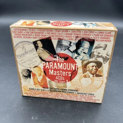 The Paramount Masters CDs Set of 4 Blues, Country Blues, Piano Blues JSP Records - Image 1 of 4