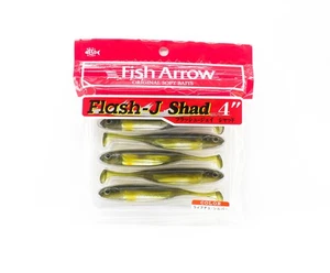 Fish Arrow Soft K�der Flash J Shad 4 Zoll 6 St�ck per pack #22 (2649) - Bild 1 von 6