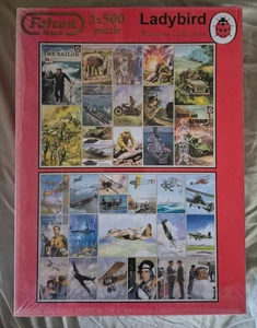 ROMPECABEZAS HALCON 2X500 PIEZAS COLECCIÓN GUERRA 1940 LADYBIRD 10930 (NUEVO OTRO) - Imagen 1 de 4