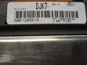 96 Contour Mystique 2.0L, AT ECM ECU Engine Computer - Foto 1 di 1