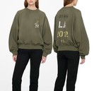 ANINE BING Cotton Round Neck Long Sleeve Hoodie Ladies Sport Top Sweatshirt Hot