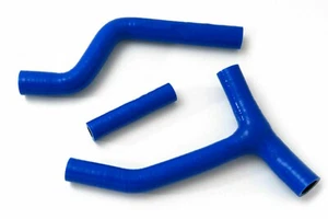 Fit YAMAHA YZF 250 2010-2013 2011 2012 Blue Silicone Radiator Coolant Hose Kit - Bild 1 von 5