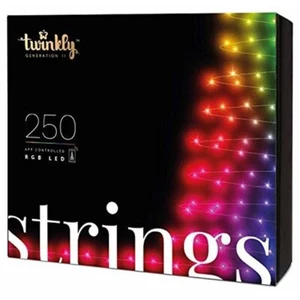 Twinkly RGB Lights Multicolor App Controlled Smart Decorations 250 LED Strings - Picture 1 of 4