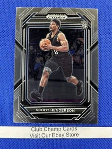 2023 #24 Scoot Henderson Panini Prizm Draft Picks Basket RC G League Ignite - Foto 1 di 2