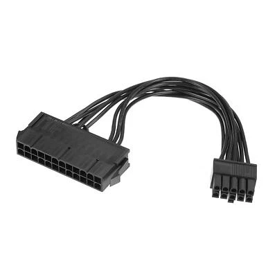 Mainboard Stromkabel Ersatz 24 bis 10 Stifte für ATX Modular Platte 18 AWG 21cm - Bild 1 von 4