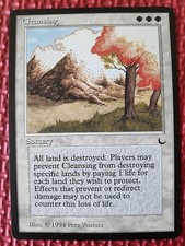 MtG buy_it_now CLEANSING The Dark DRK Ships WORLDWIDE SP- Reserved List Magic