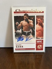Mark Kerr 2023 Panini Chronicles UFC Signatures #CS-MKR Rookie Auto RC