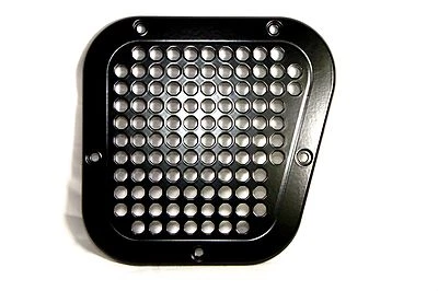 Land Rover Defender 90 110 ventilación de admisión lateral 300 Tdi Td5 aluminio fresado #BTR6188 Foto 1 de 4