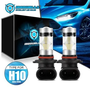 H10 LED Fog Daytime Light Bulb 6500K White Globes For Holden Commodore VE Series - Picture 1 of 12