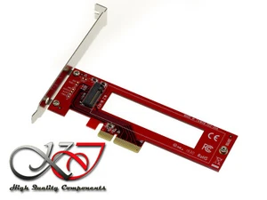 Gamme Pro - Carte PCIe pour SSD M.3 NGSFF PCIe 3.0 x4 M3 NVMe 12V low + high pro - Imagen 1 de 3