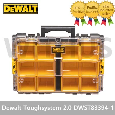 Dewalt DWST83394-1 DS100 Toughsystem 2.0 Toolbox Organiser - Tracking - Image 1 of 4
