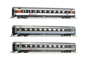 Roco 74022: SBB CFF FFS - EuroCity (EC) 7 Hamburg - Chur set (NEW) - Picture 1 of 1